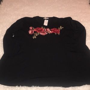 NWT MAURICES BLACK TOP